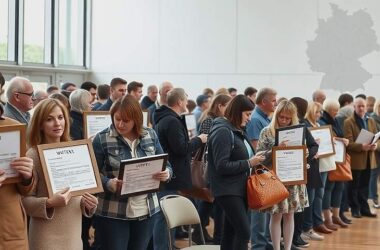 CDU Holds Slight Edge Over SPD 28 Percent Five Days Before Rhineland Palatinate Election