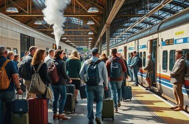 Easter Travelers Shift to Trains as Fuel Prices Soar Amid Iran War Oil Crisis