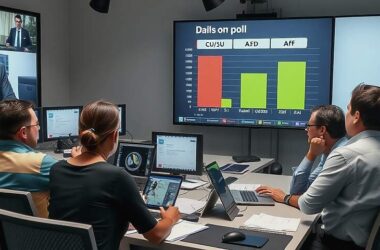 Union and AfD Remain Even After Both Gain One Point in New YouGov Survey