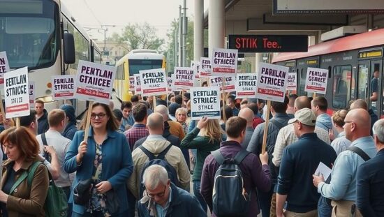 Multiple German States Hit by New Public Transport Warning Strikes