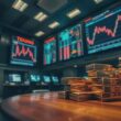 US Stock Markets Fall Gold Prices Drop