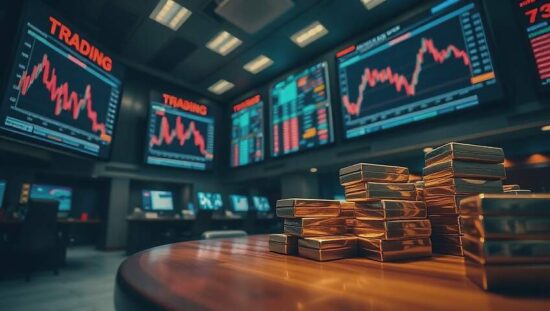 US Stock Markets Fall Gold Prices Drop