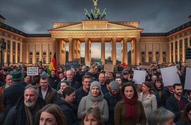 Thousands Protest Berlin Bundestag Against Psychotherapy Cuts