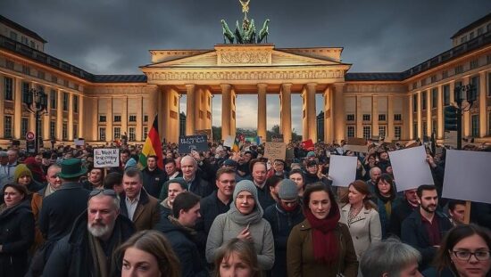 Thousands Protest Berlin Bundestag Against Psychotherapy Cuts