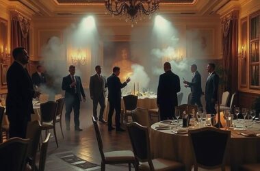 Shootout at Diplomatic Dinner Trump and Associates Safe Officials Arrested