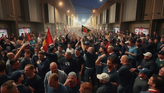Dresden Nuremberg Fans Clash Sparks Massive Brawl in Thuringia