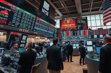 US Stocks Surge Amid Fragile Iran Ceasefire