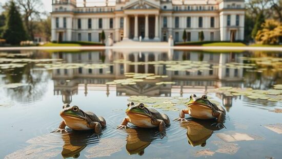 Bellevue Pond Frogs Relocate As Palace Renovation Delays Continue