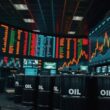 US Stock Markets Dips Oil Prices Climb Higher