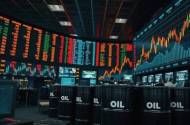 US Stock Markets Dips Oil Prices Climb Higher