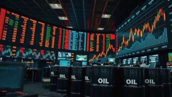 US Stock Markets Dips Oil Prices Climb Higher