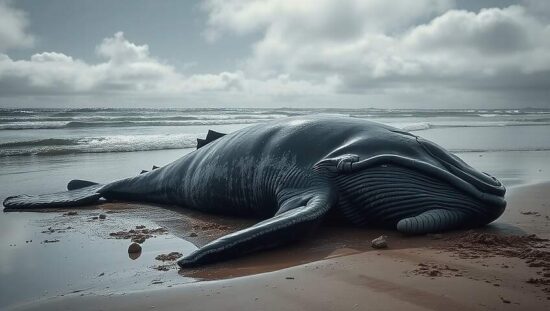 Nabu Warns Little Chance of Survival for Stranded Gray Whale