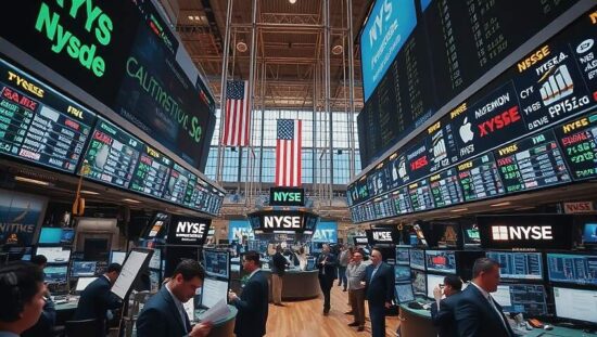 US Stock Markets Rise Oil Prices Drop