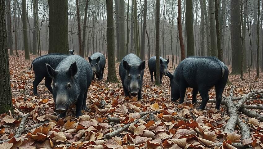 Wild Boar Radioactivity Concerns Force Culling Across German States ...