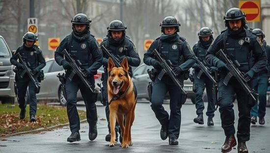 German Police Face Shortfall of Hundreds of Explosive Detection Dogs