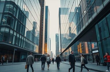 German Services Boom Sales Jump Driven by Tech and Transport