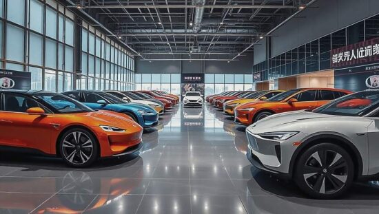 German Auto Brands See Historic Slump in Chinese EV Market