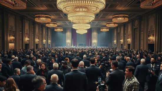 Trump Seen Unbothered After Alleged Attack Incident