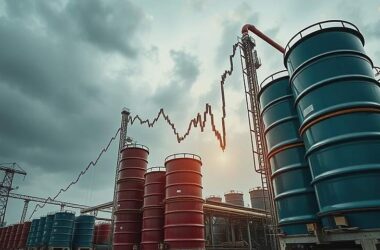 Dax Drops Oil and Gas Prices Soar