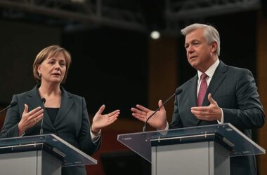 Schulze ready for TV showdown with far-right challenger Siegmund