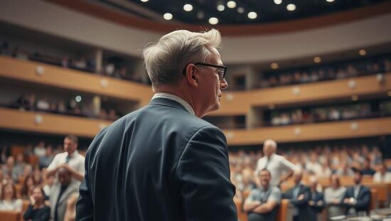 Left Party Leader Schwerdtner Looks Calm About Upcoming Party Congress