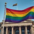 Rainbow Flag Flies At German Parliament for Day Against Hate