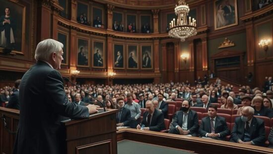 Merz Gets Mixed Reactions During DGB Conference Speech