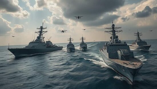 Escalating Tensions US and Iran Resume Fierce Clash in Gulf Waters