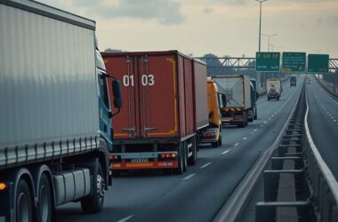 Truck Traffic Drops Slightly on German Autobahns in April