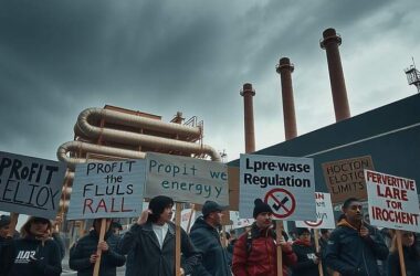 Coalition Party Calls For Profit Cap On Fossil Fuel Giants