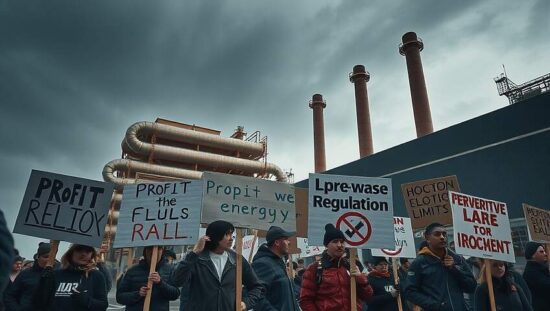 Coalition Party Calls For Profit Cap On Fossil Fuel Giants
