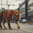 Leipzig Tiger Escapes Shooting Injures Person