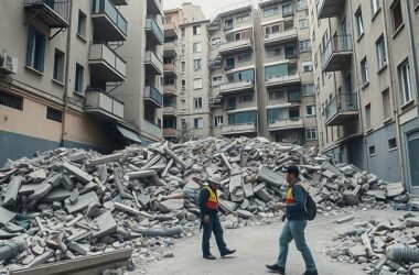 Görlitz Apartment Building Collapses Search Continues For Three Missing People