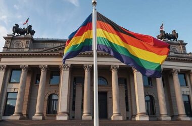 Klöckner Raises Rainbow Flag at Bundestag for Pride Day Observance