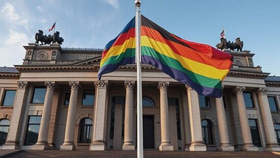 Klöckner Raises Rainbow Flag at Bundestag for Pride Day Observance