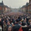 Crowd Gathers for Memorial Service After Leipzig Shooting Tragedy