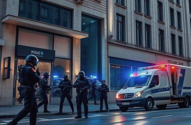 Kidnapping Suspects Flee Sinzig Police Raid Bank After Capturing Victims