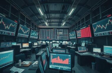 German Stock Market Falls as Investor Risk Aversion Returns