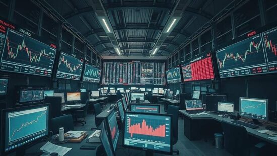 German Stock Market Falls as Investor Risk Aversion Returns