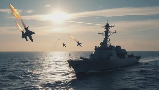 Iran Claims Missile Strike on US Warship